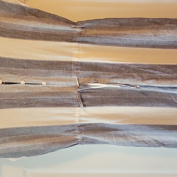 Cloth & Stone Linen blend sleeveless striped jumpsuit size small - Picture 4 of 12